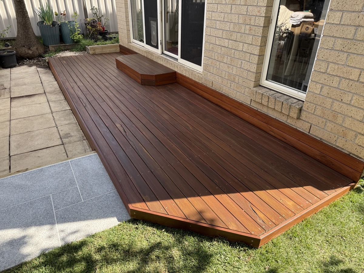 Deck restoration